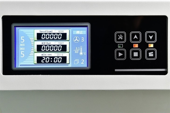 4x750ml Στεκό ψυγείο Μηχανή φυγοκέντρωσης 0-22000rpm Ρυθμίσιμο